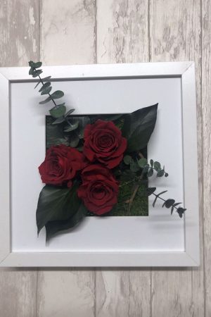 Tableau de roses stabilisées – Sky Sea Land Flowers, fleuriste Cagnes-sur-Mer